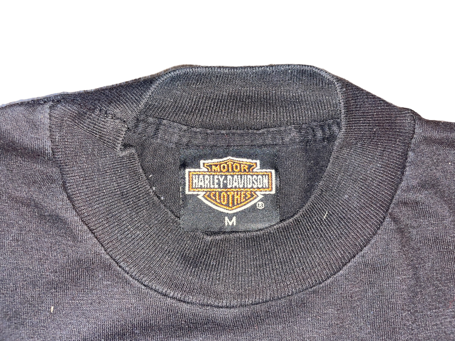 Vintage 1988 Harley Davidson Motorcycles 3d Emblem T-Shirt