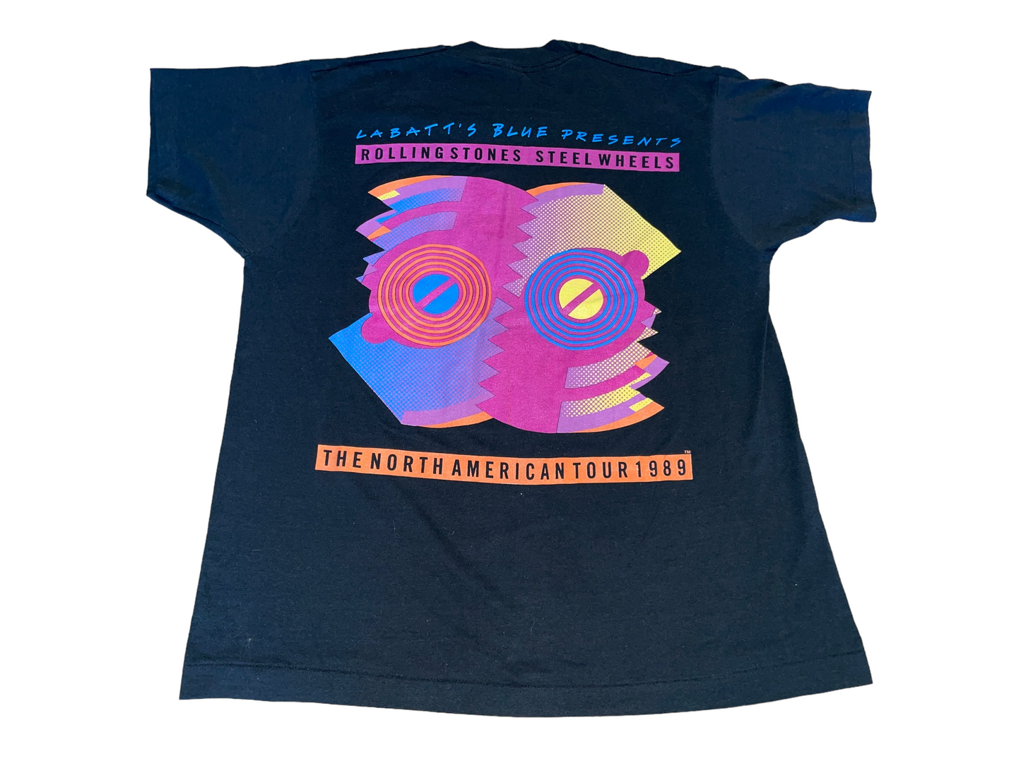 Vintage 1989 Rolling Stones North American Tour T-Shirt