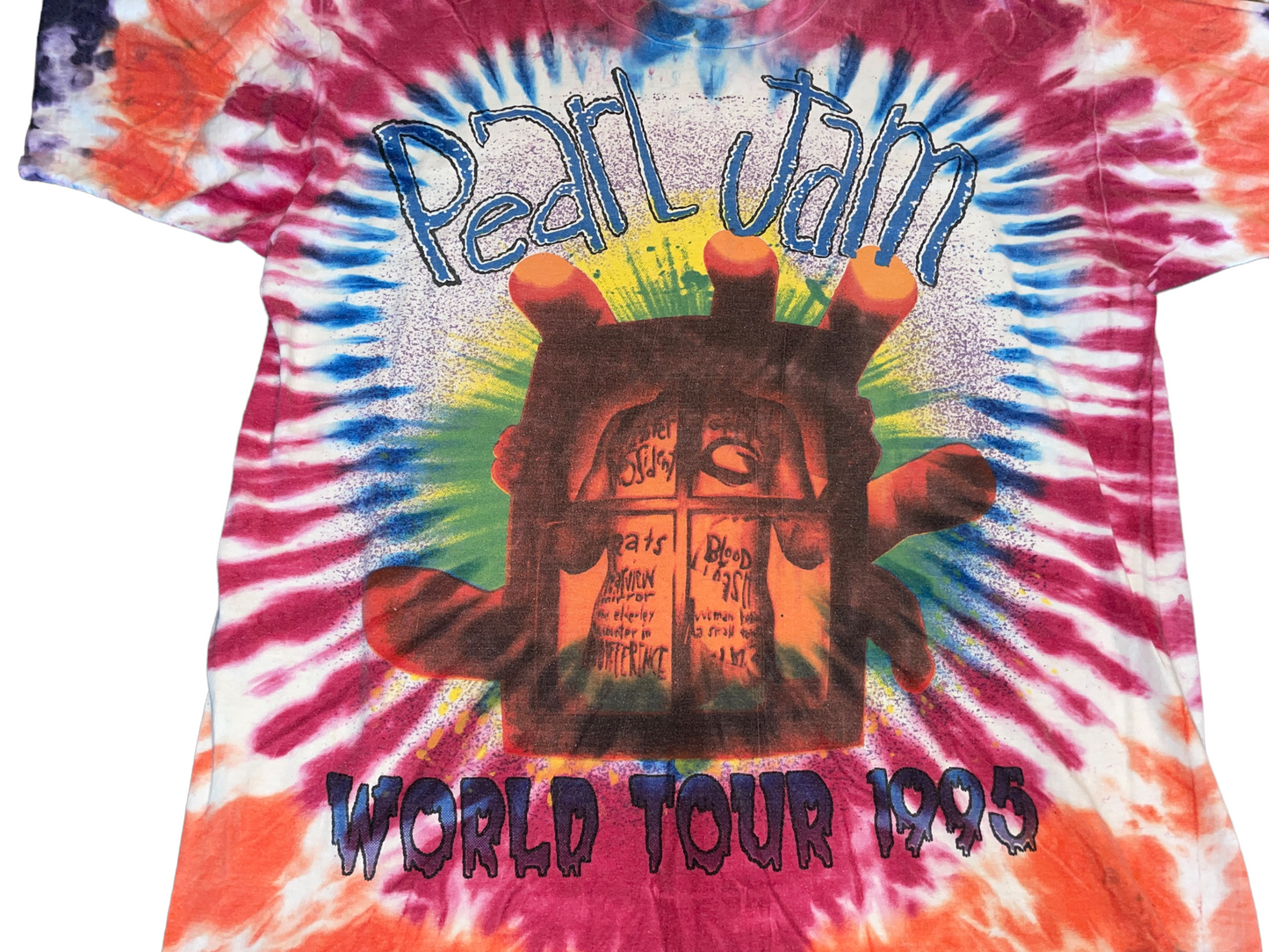 Vintage 1995 Pearl Jam World Tour T-Shirt