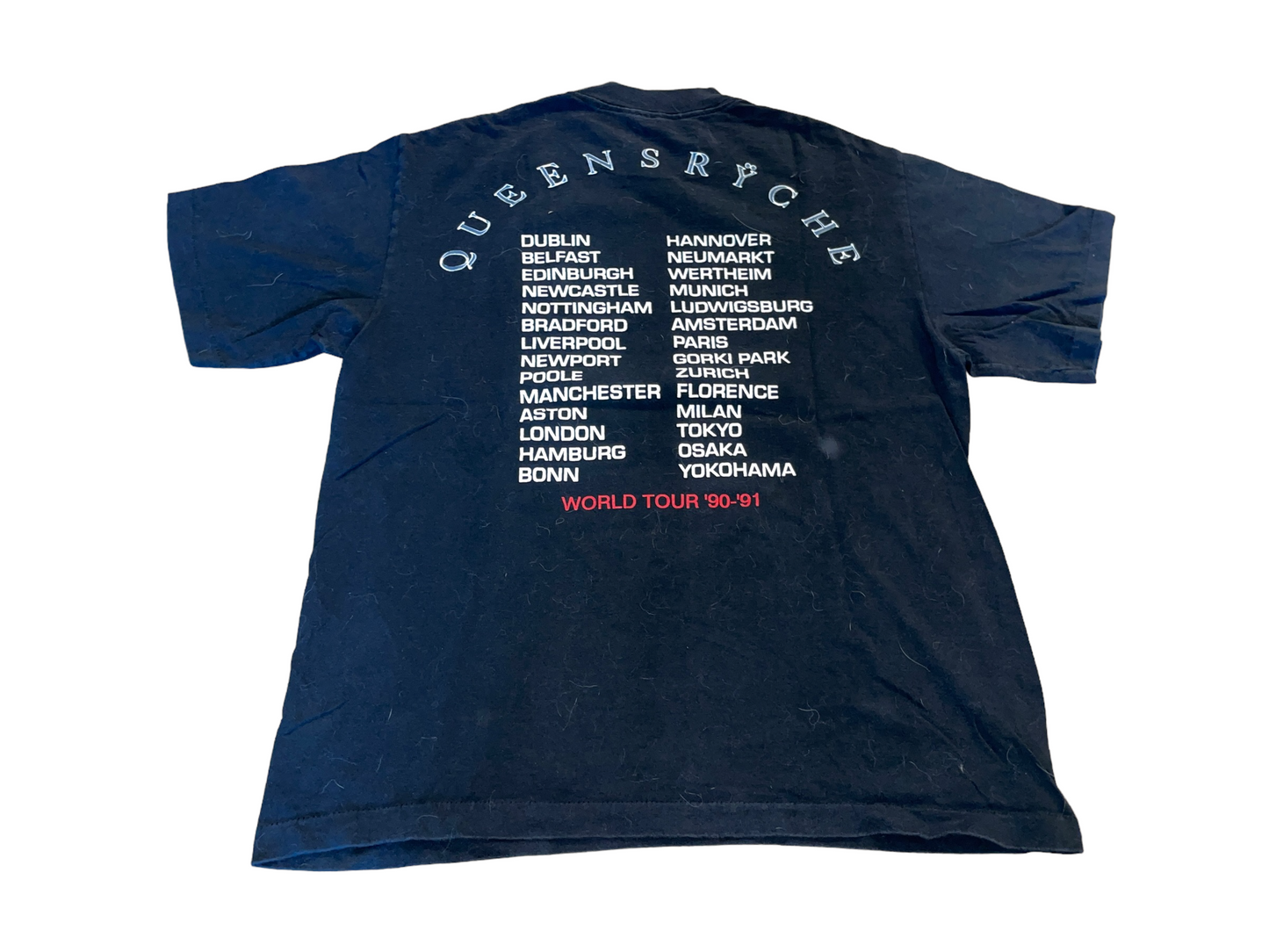 Vintage 1991 Queensryche World Tour T-Shirt