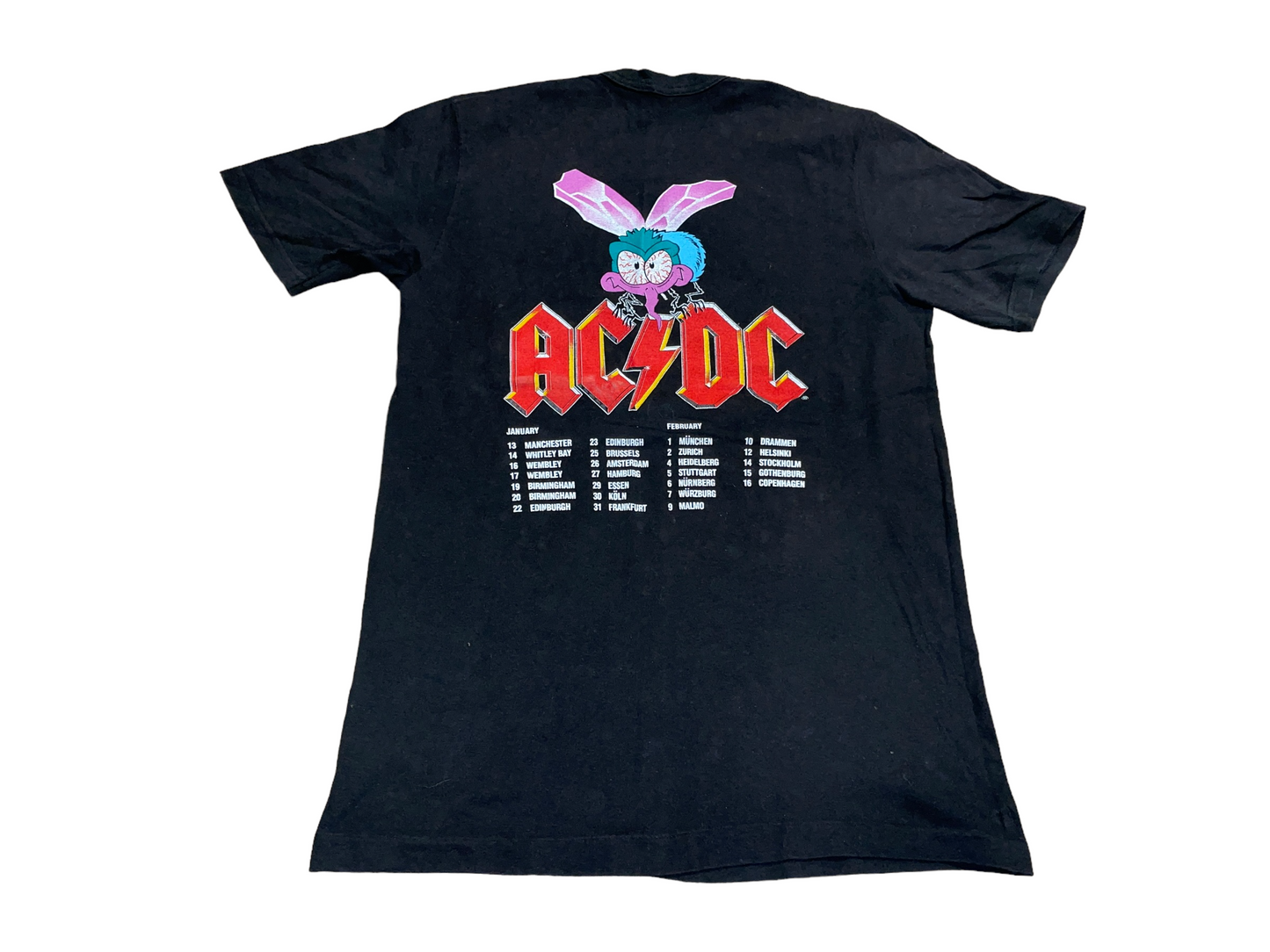 Vintage 80's ACDC Fly on the Wall T-Shirt