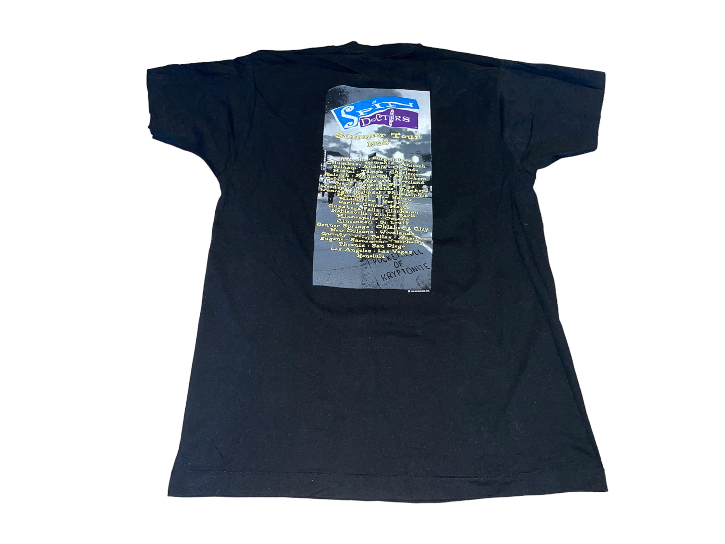 Vintage 1992 Spin Doctors Tour T-Shirt XL