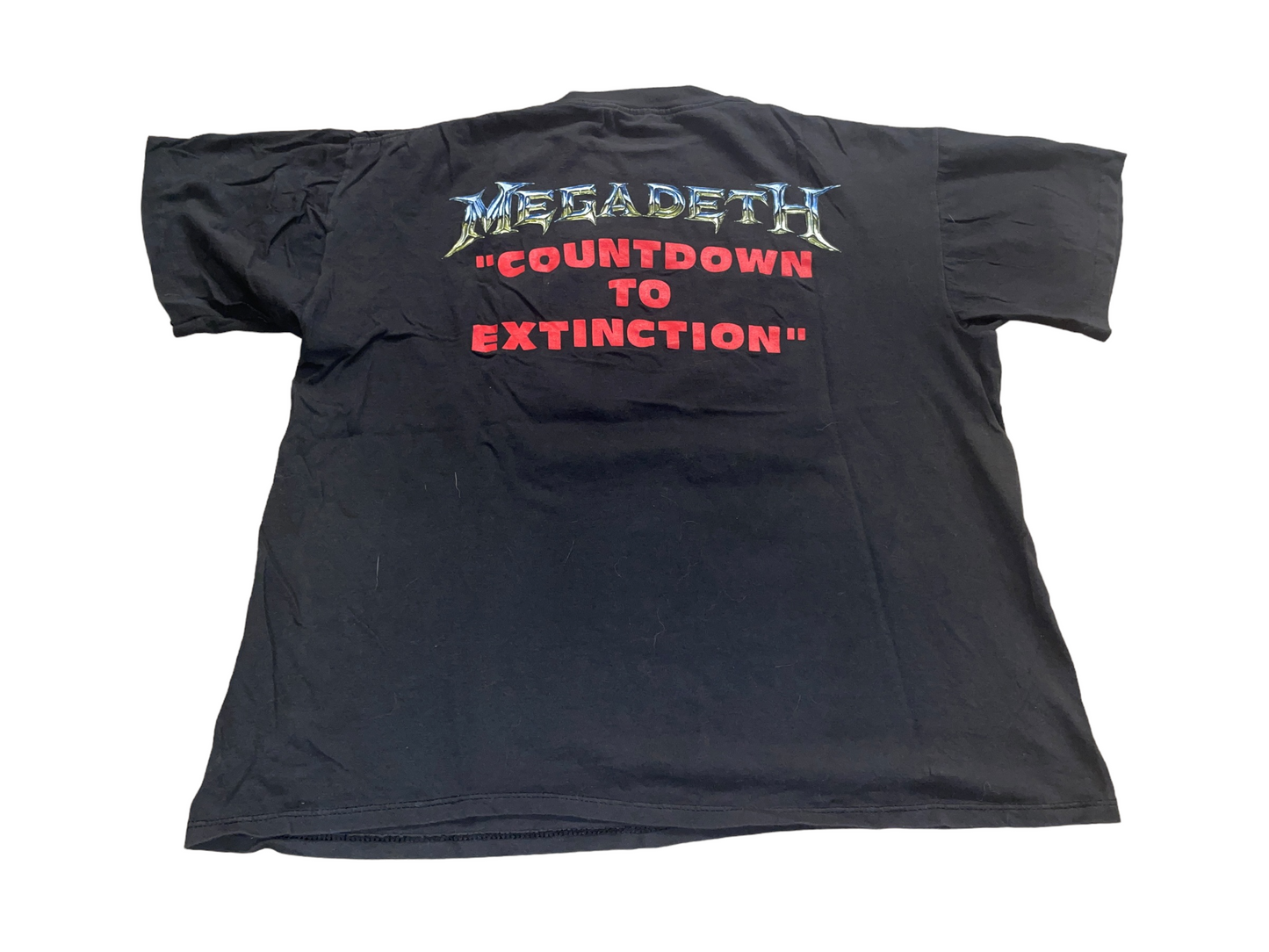 Vintage 1993 Megadeth Countdown to Extinction T-Shirt