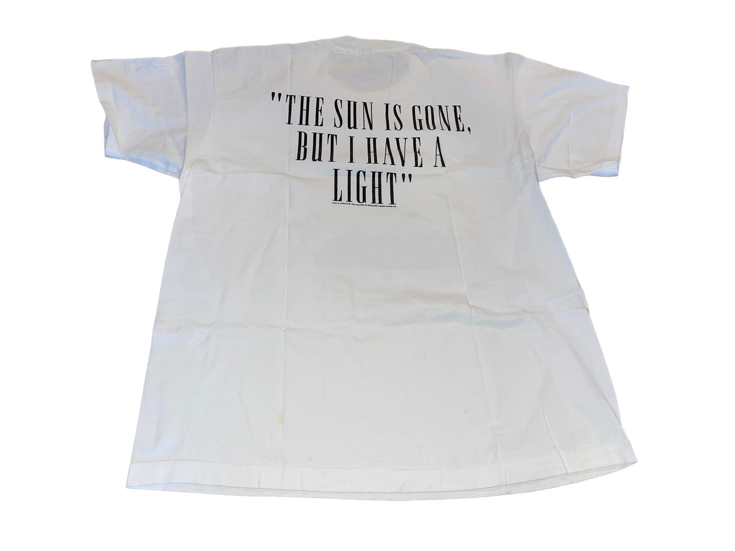 Vintage 1994 Kurt Cobain Baby Memorial T-Shirt
