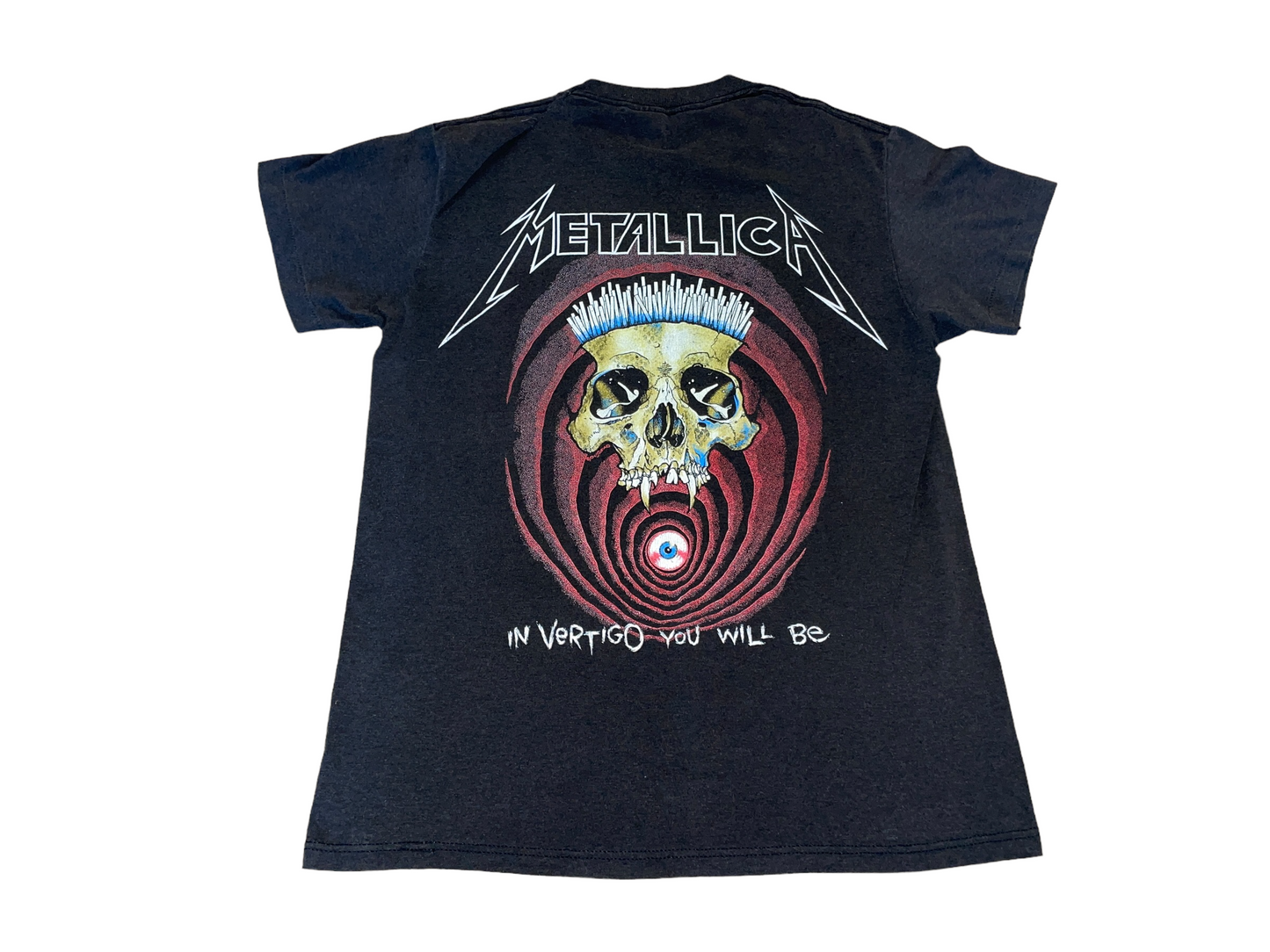 Vintage 1988 Metallica Shortest Straw T-Shirt