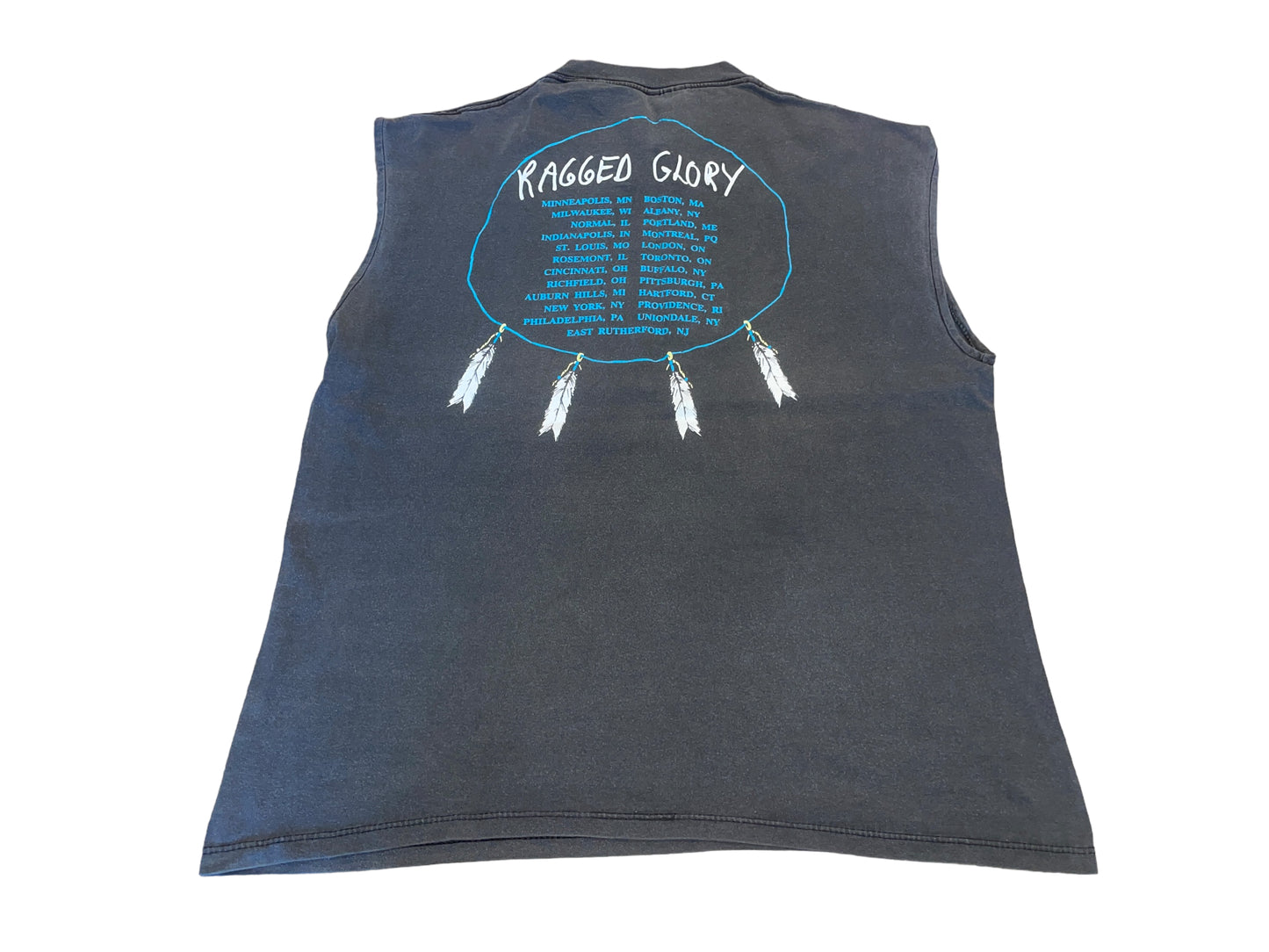 Vintage 1991 Neil Young Sleeveless Shirt