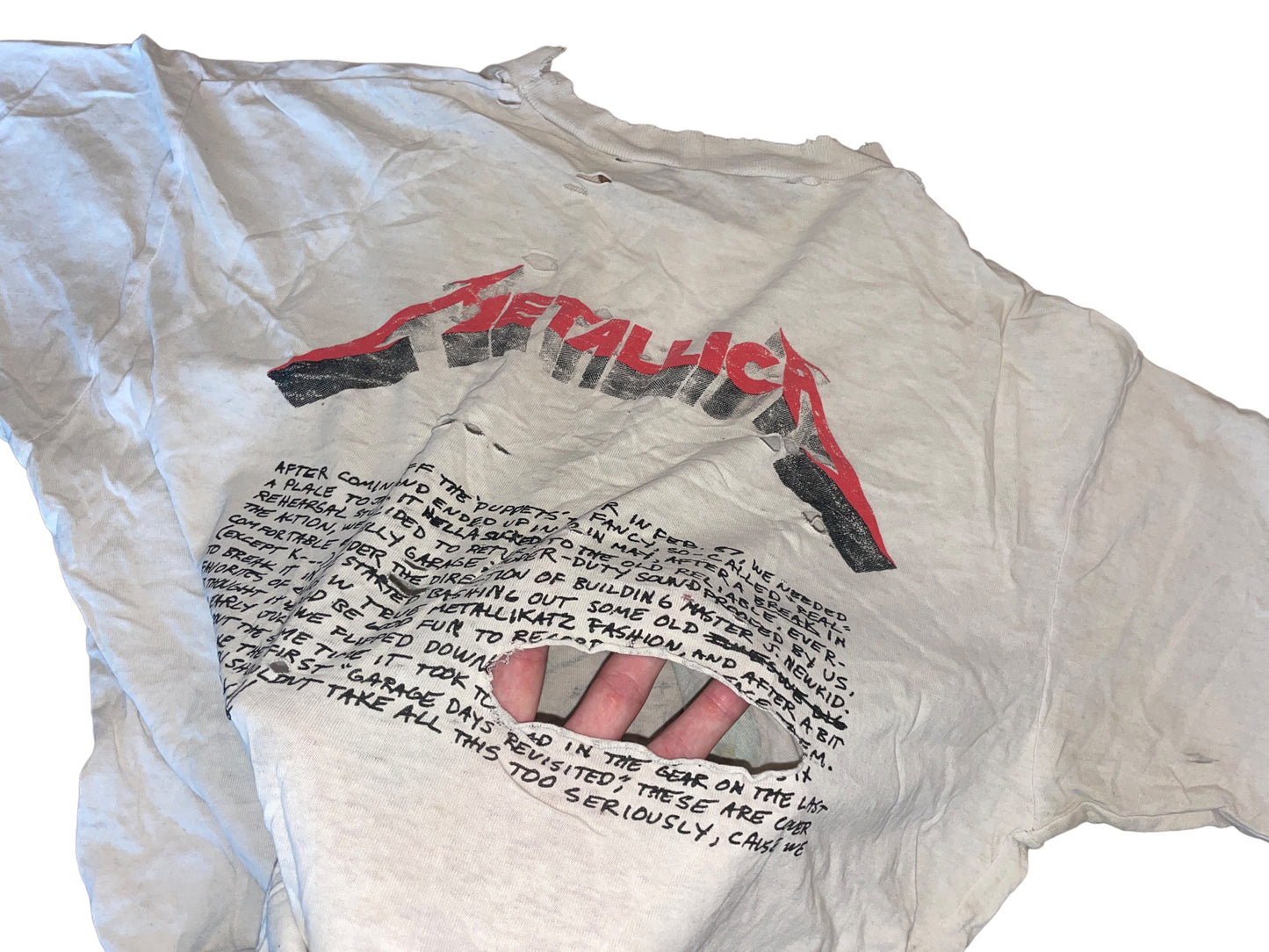 Vintage 1987 Metallica T-Shirt