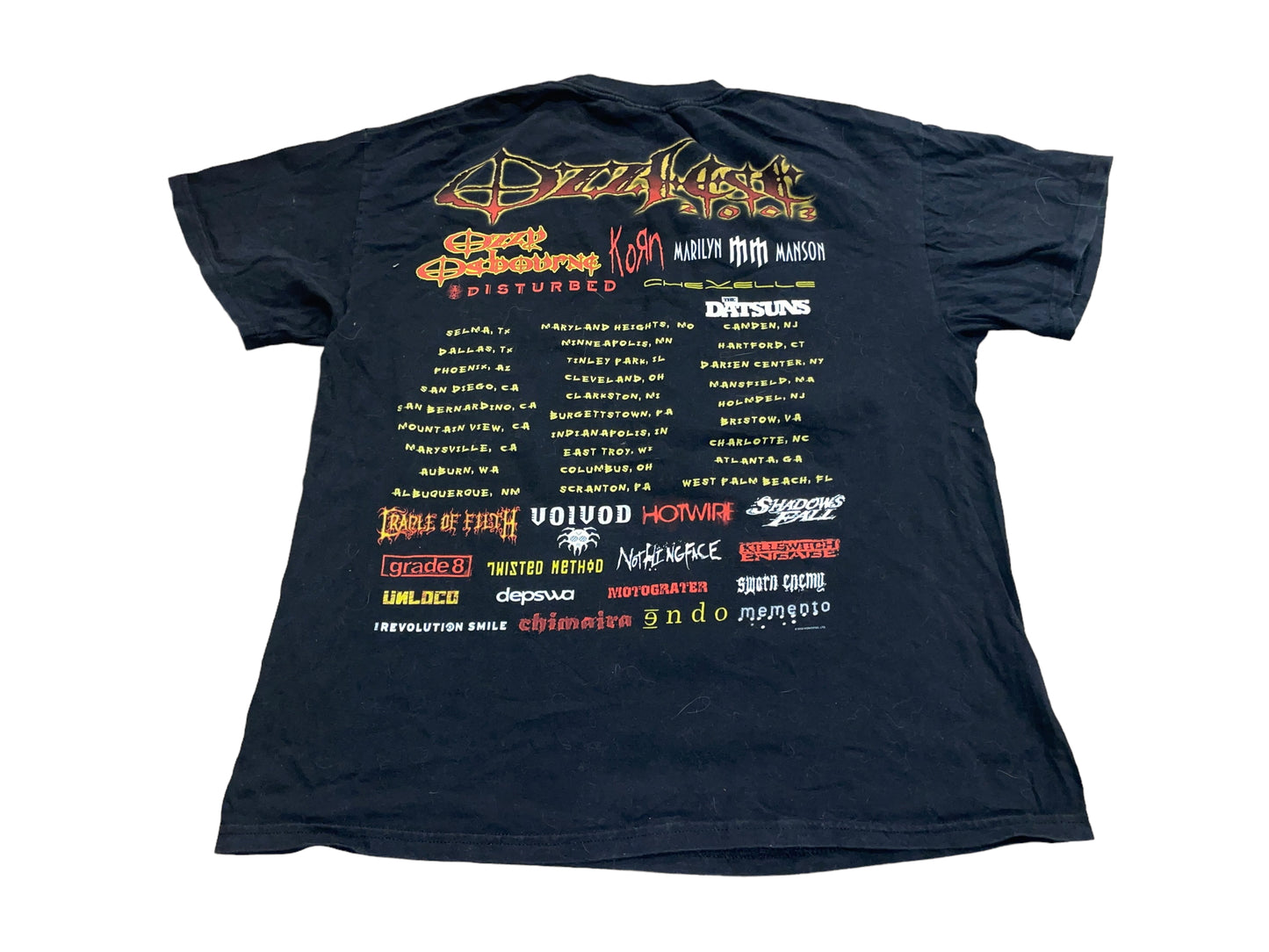 Vintage 2003 Ozzfest T-Shirt