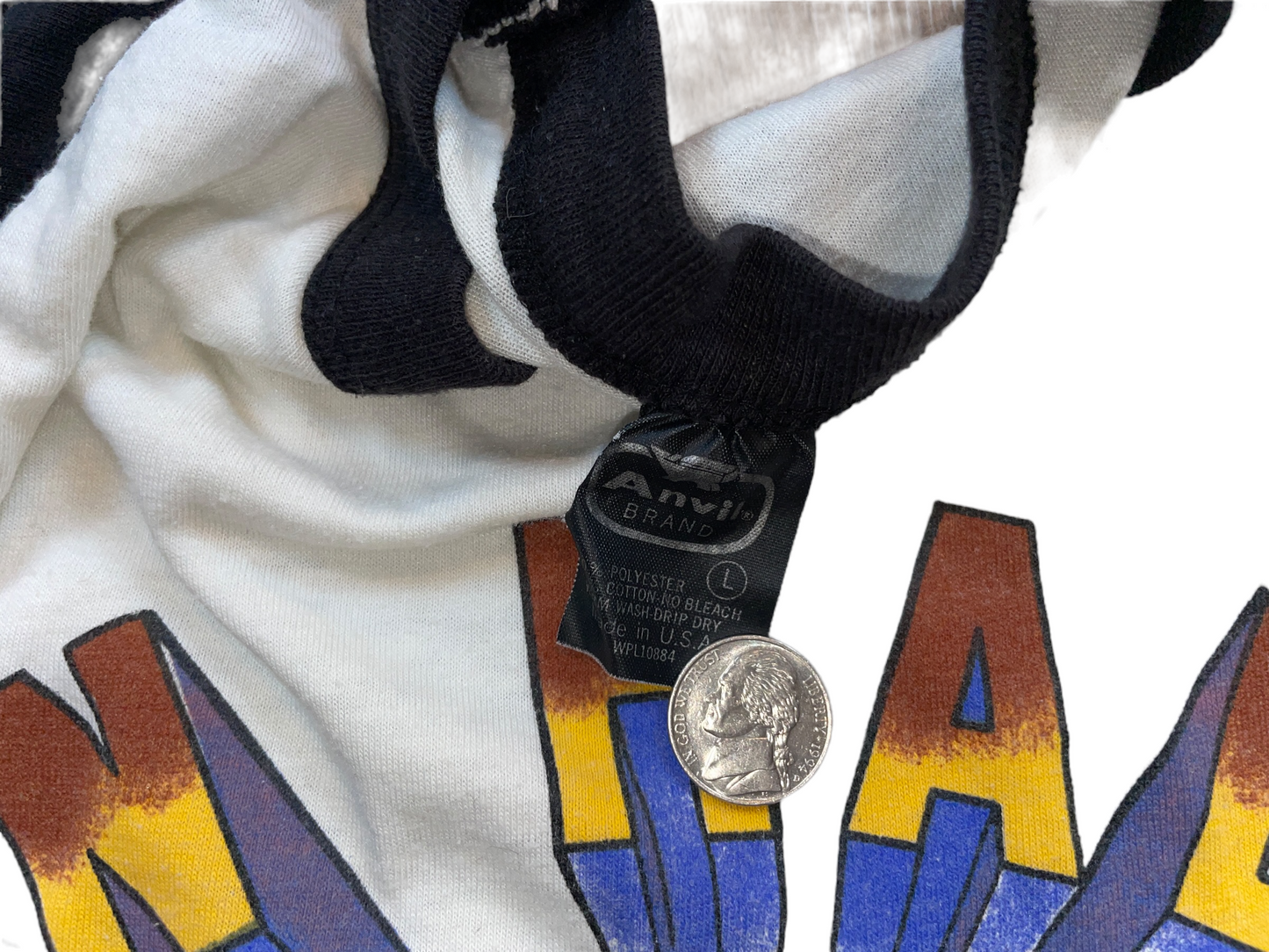 Vintage 1982 Van Halen Live T-Shirt