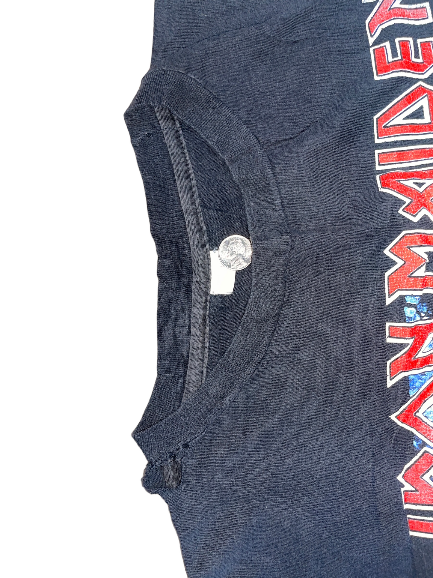 Vintage 1990 Iron Maiden No Prayer For The Dying T-Shirt