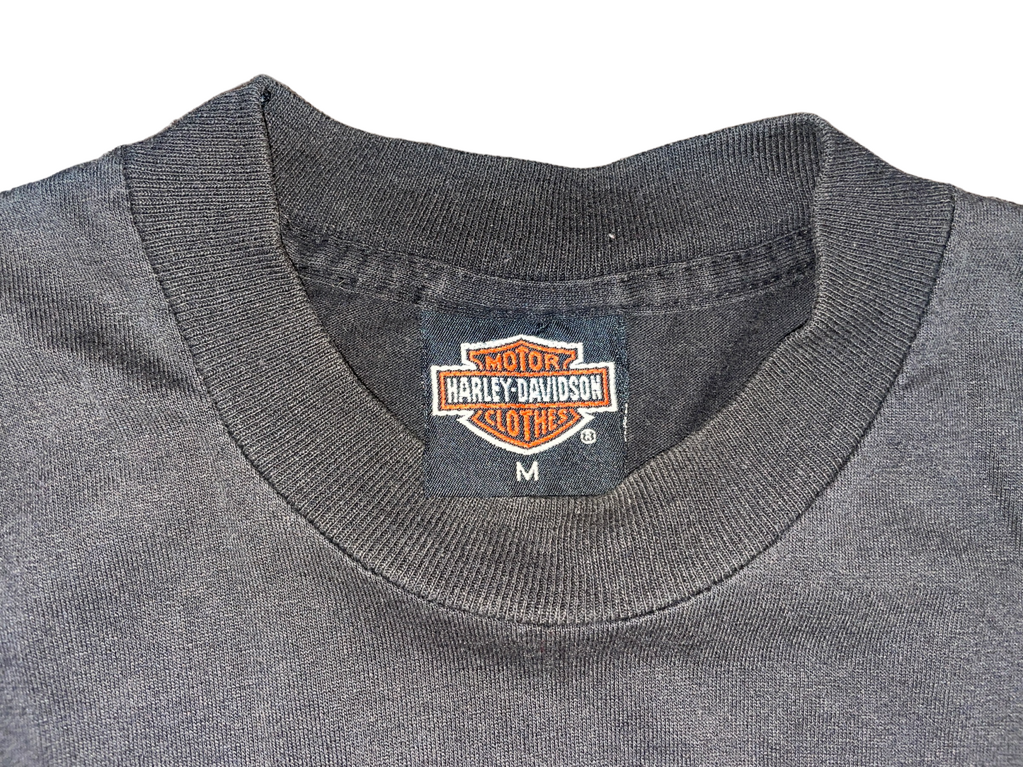 Vintage 1991 Harley Davidson Motorcycles Daytona Beach Bike Week T-Shirt