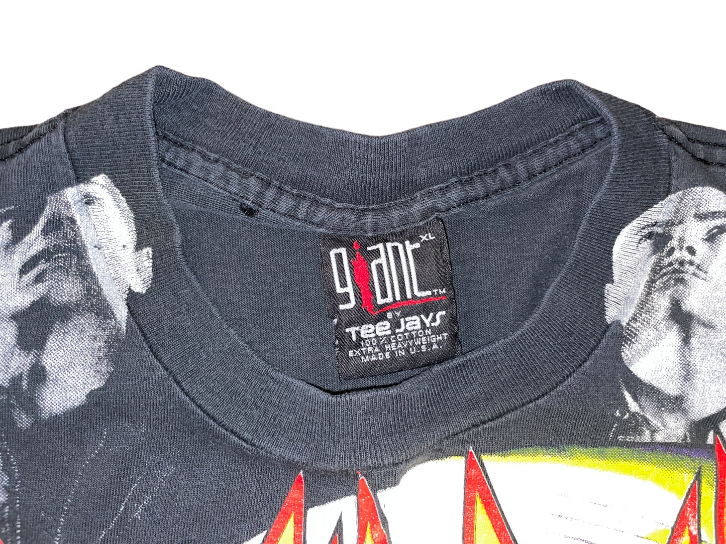 Vintage 1992 Def Leppard All Over Print T-Shirt
