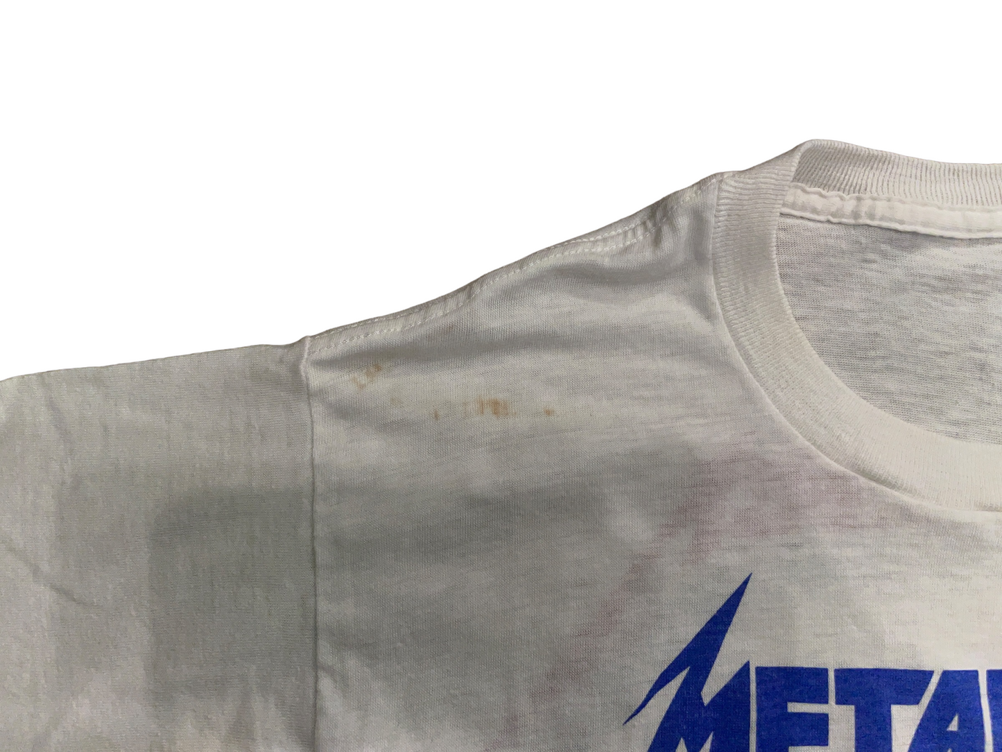 Vintage 1987 Metallica Crash Course in Brain Surgery T-Shirt