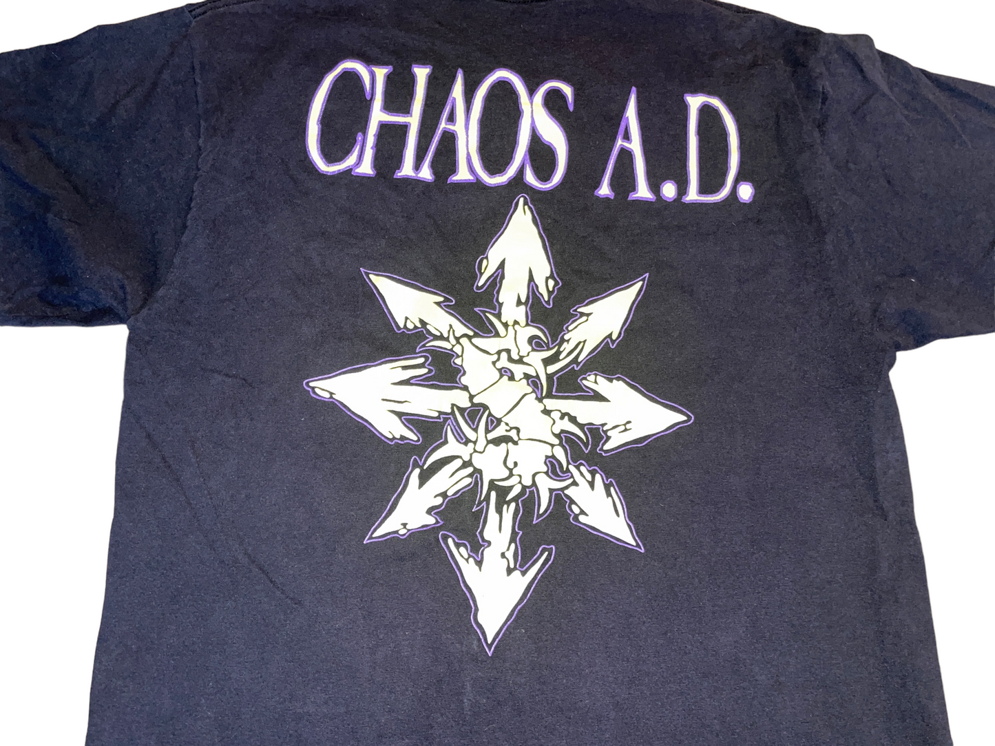 Vintage 1993 Sepultura Chaos A.D. T-Shirt
