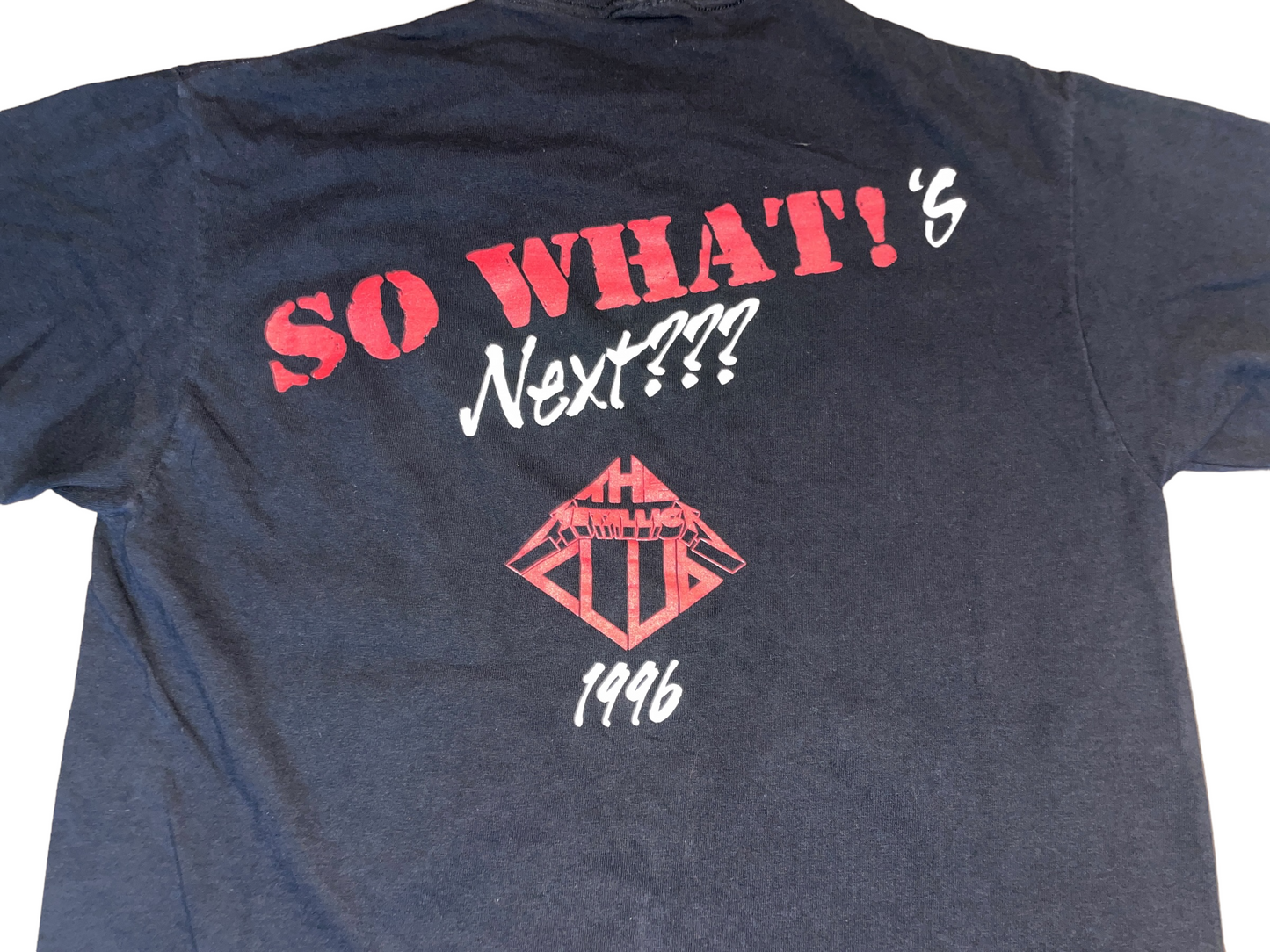 Vintage 1996 Metallica So What's Next??? T-Shirt