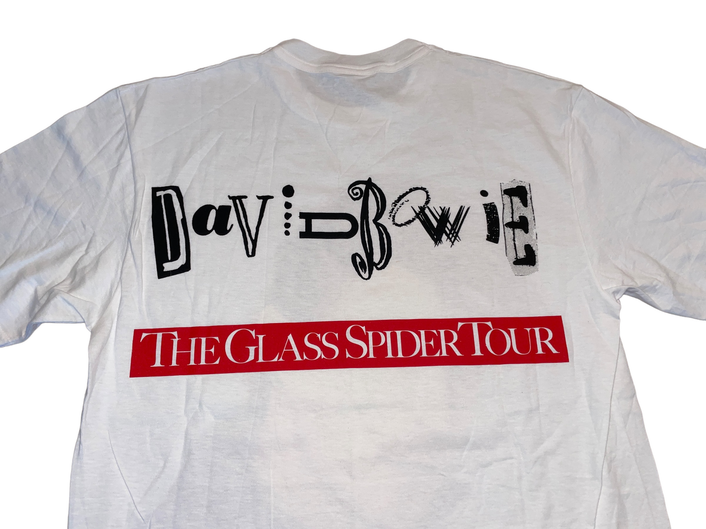 Vintage 80's David Bowie The Glass Spider Tour T-Shirt