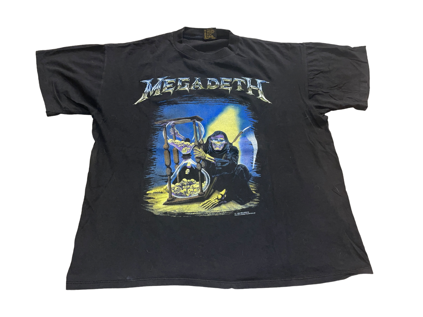 Vintage 1993 Megadeth Countdown to Extinction T-Shirt