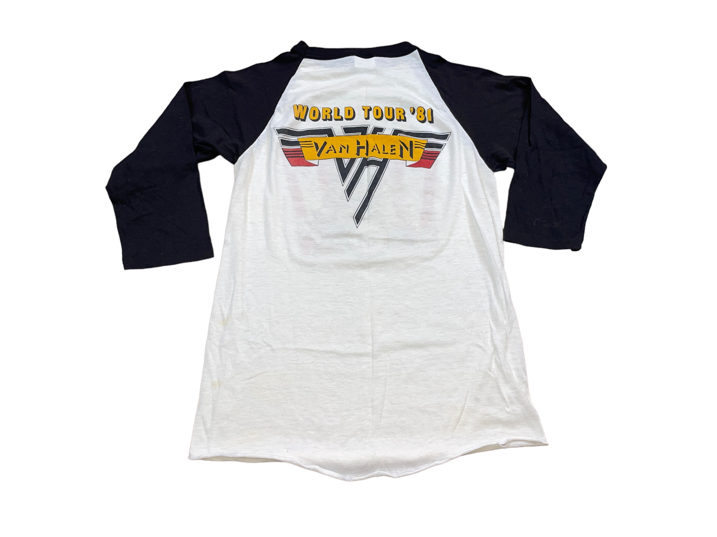 Vintage 1981 Van Halen Worldwide Tour T-Shirt