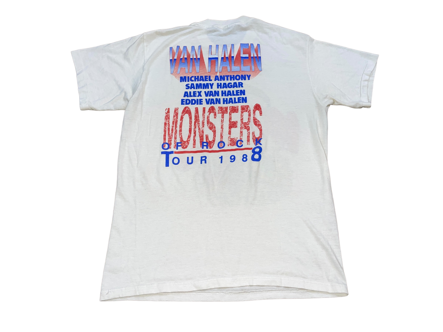 Vintage 1988 Van Halen Monsters of Rock T-Shirt