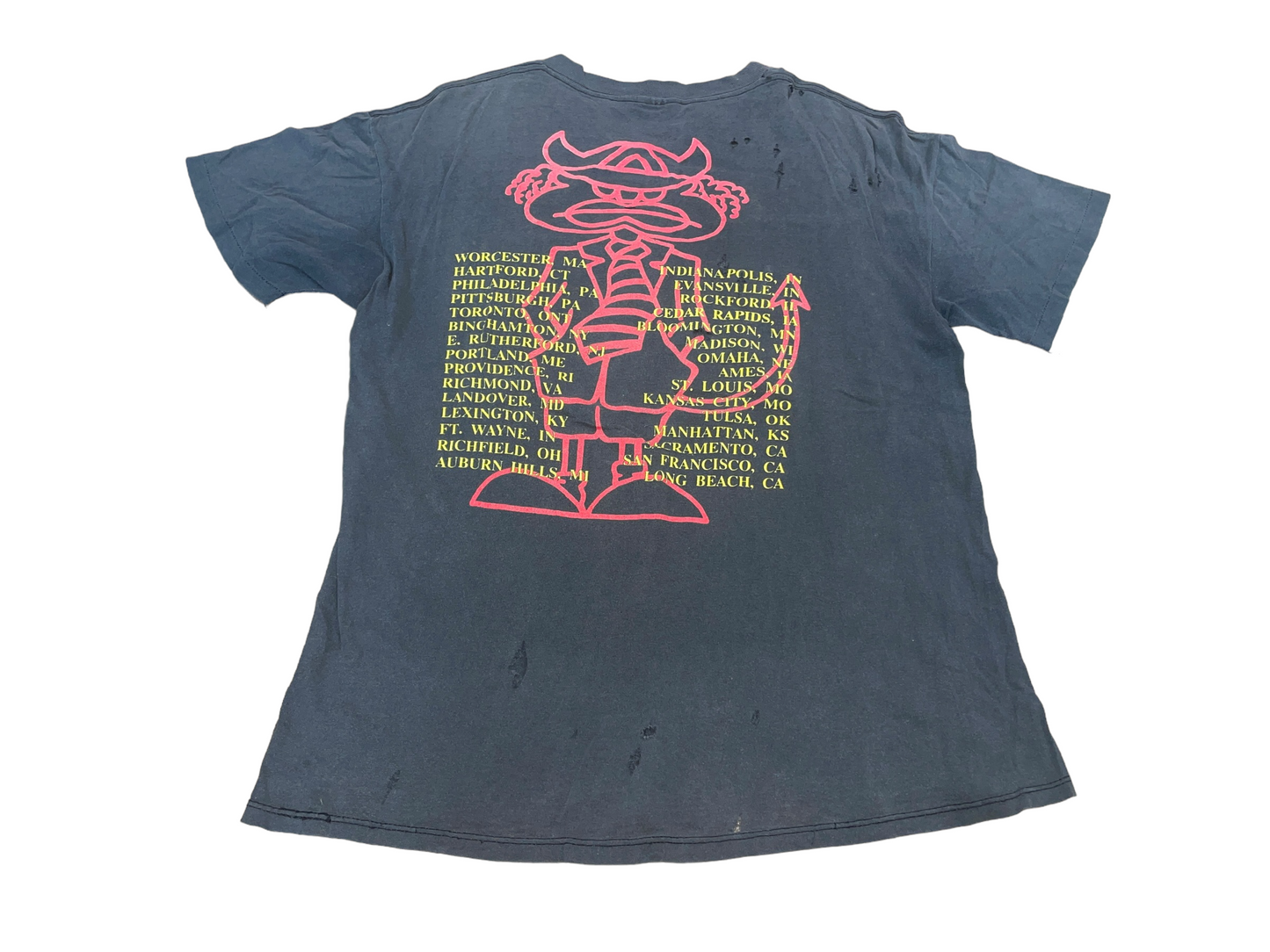 Vintage 1990 ACDC The Razor's Edge Tour T-Shirt