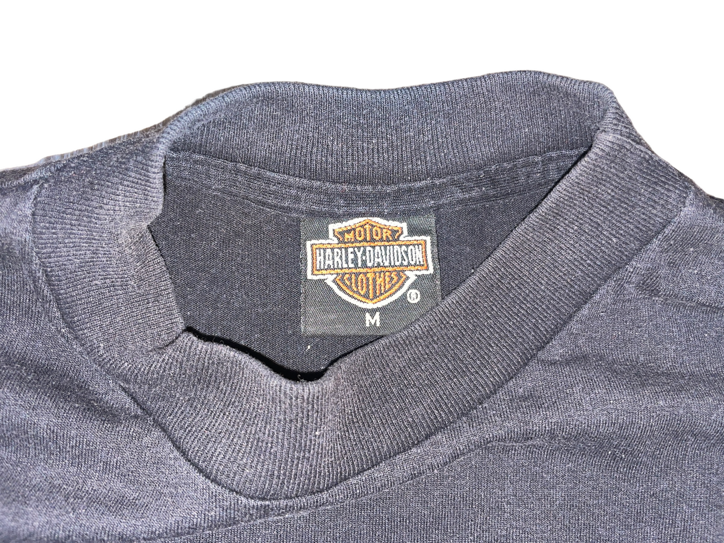 Vintage 1991 Harley Davidson Motorcycles 3d Emblem T-Shirt