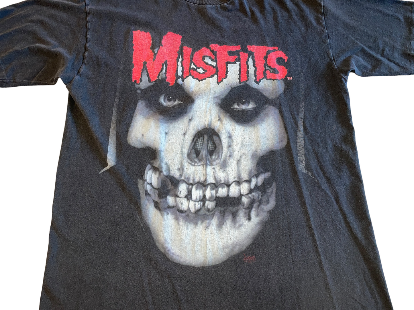 Vintage 1990's Misfits Skeleton T-Shirt