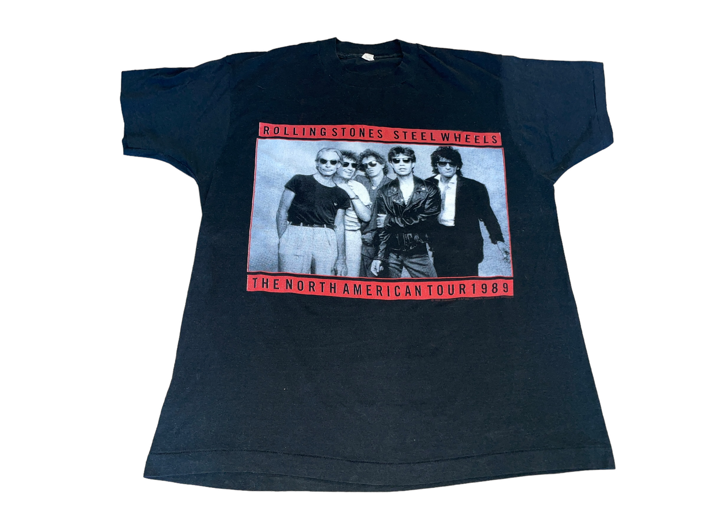 Vintage 1989 Rolling Stones North American Tour T-Shirt