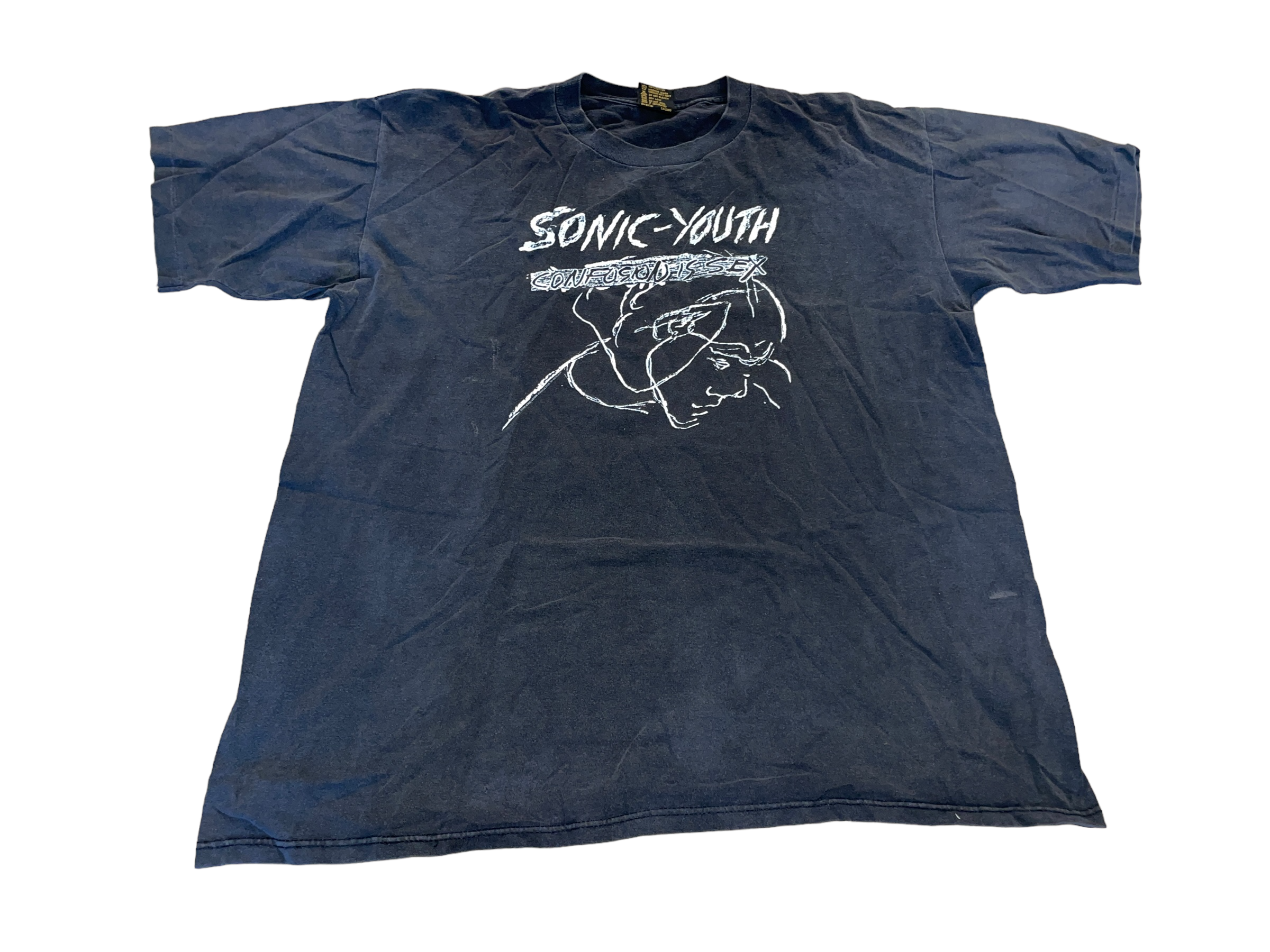 Vintage 90's Sonic Youth Confusion is Sex T-Shirt – troyvintageco Vintage 90's Sonic Youth Confusion is Sex T-Shirt – troyvintageco