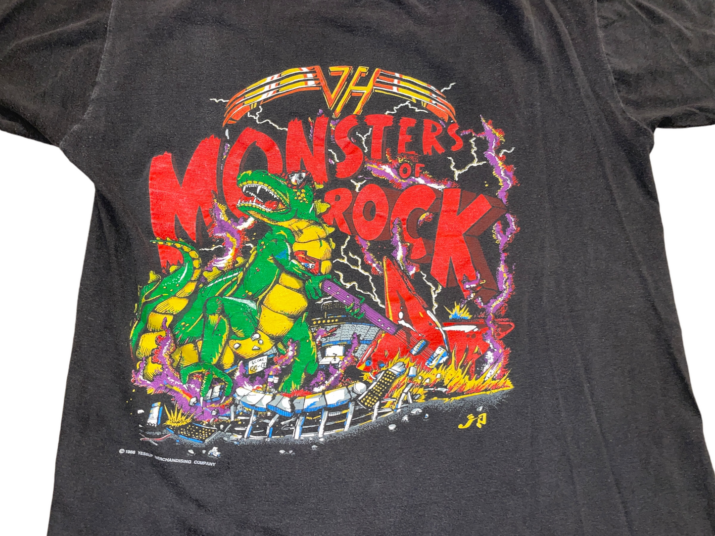 Vintage 1988 Van Halen Monsters of Rock T-Shirt