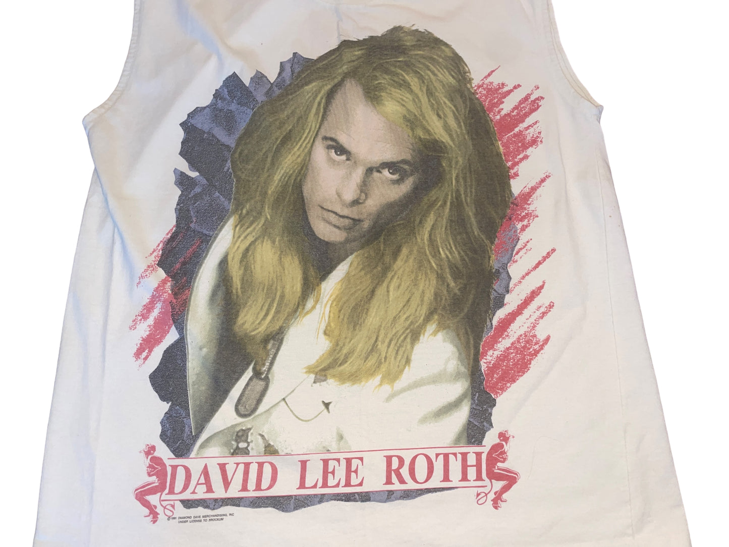 Vintage 1991 David Lee Roth Sleeveless Shirt