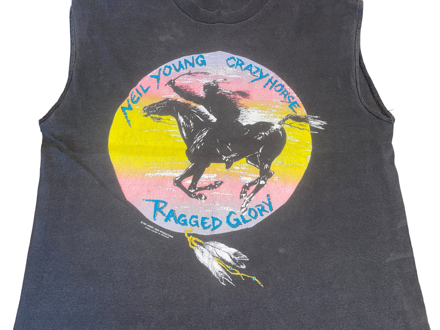 Vintage 1991 Neil Young Sleeveless Shirt