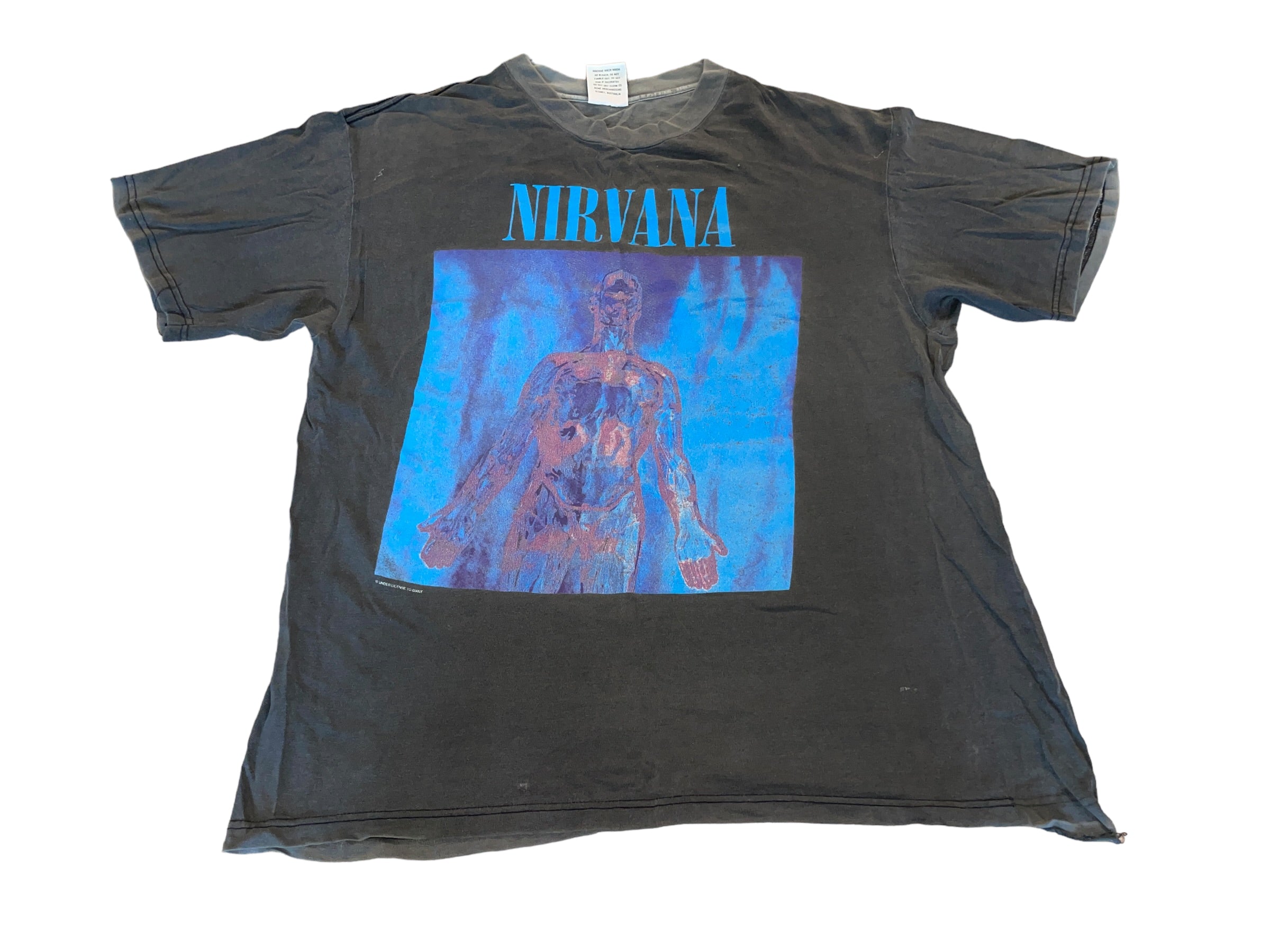 y2k nirvana sliver vintage tシャツ-