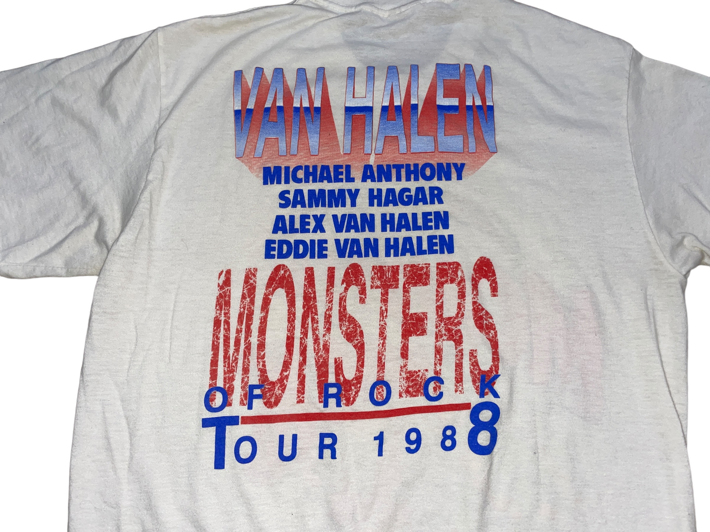 Vintage 1988 Van Halen Monsters of Rock T-Shirt