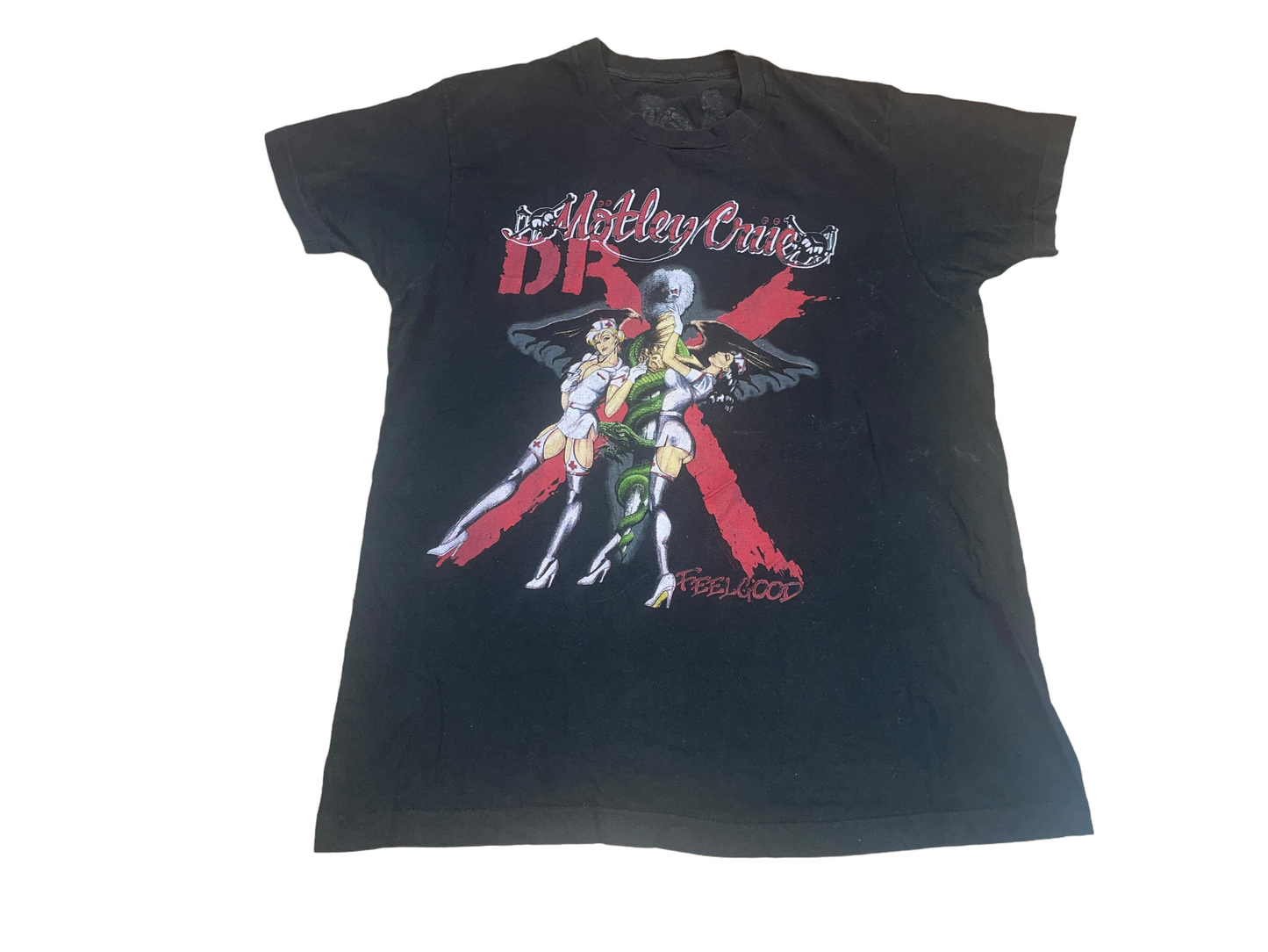 Vintage 80's Motley Crue Dr Feel Good Tour T-Shirt