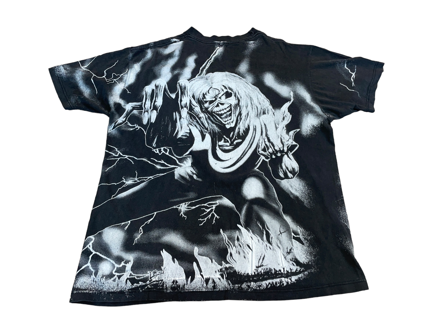 Vintage 1992 Iron Maiden All Over Print T-Shirt