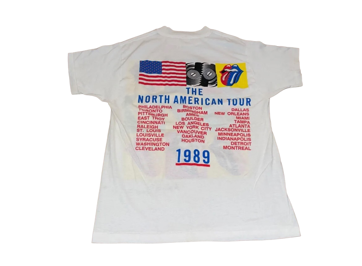 Vintage 1989 The Rolling Stones T-Shirt