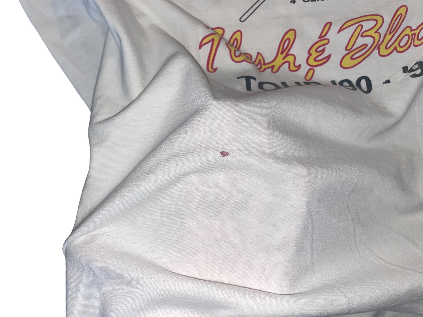 Vintage 1990 Poison Flesh & Blood T-Shirt