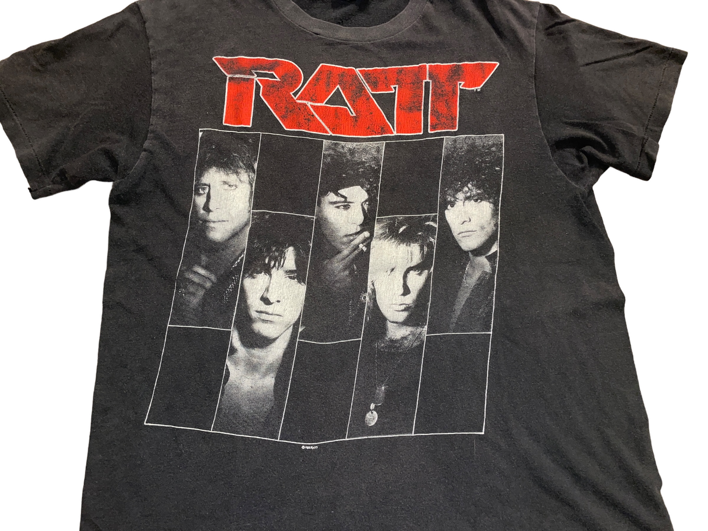 Vintage 1987 Ratt Dancing Undercover World Tour T-Shirt