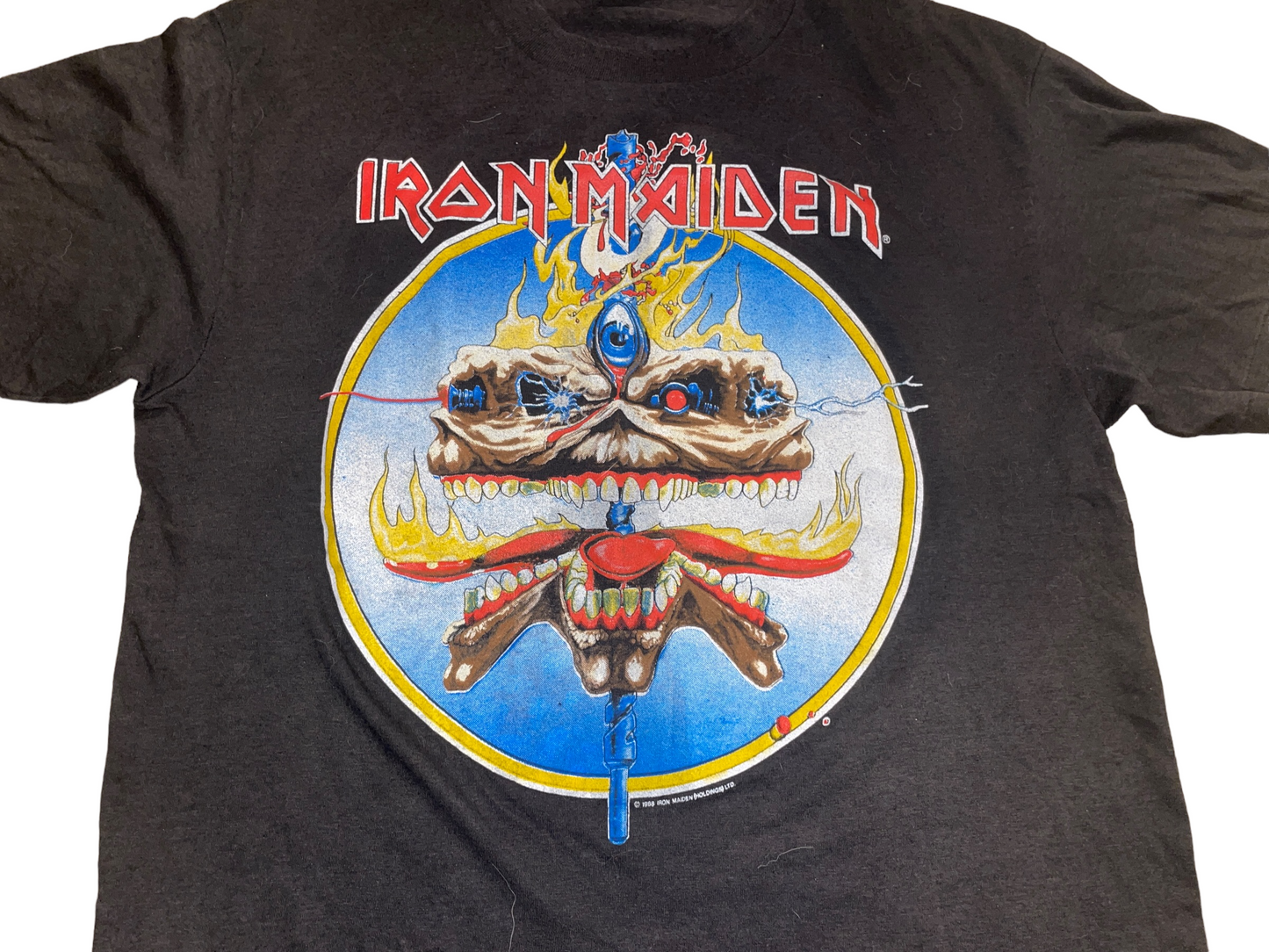 1988 Iron Maiden England UK T-Shirt