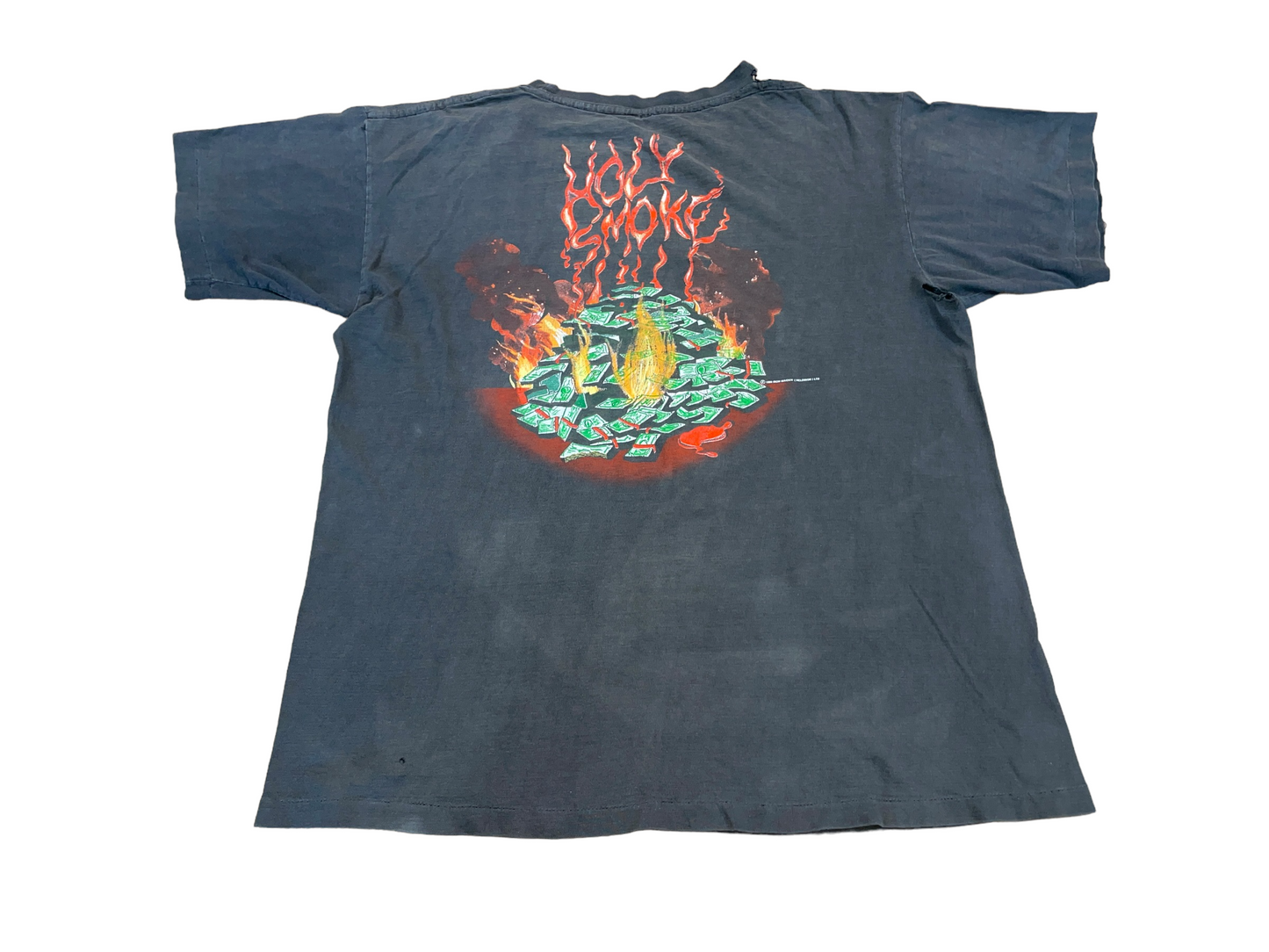 Vintage 1990 Iron Maiden Holy Smoke T-Shirt