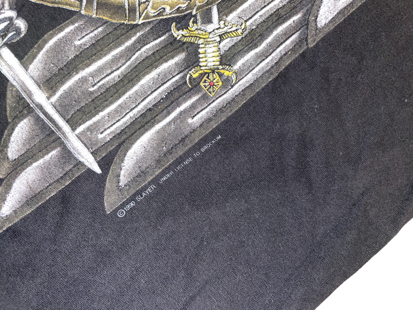 Vintage 1990 Slayer A Week in the Abyss T-Shirt