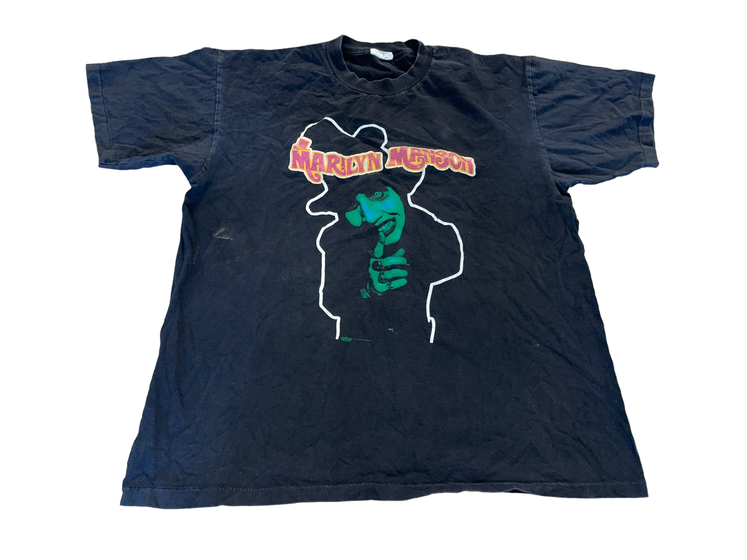Vintage 1995 Marilyn Manson Dope Fiend T-Shirt – troyvintageco