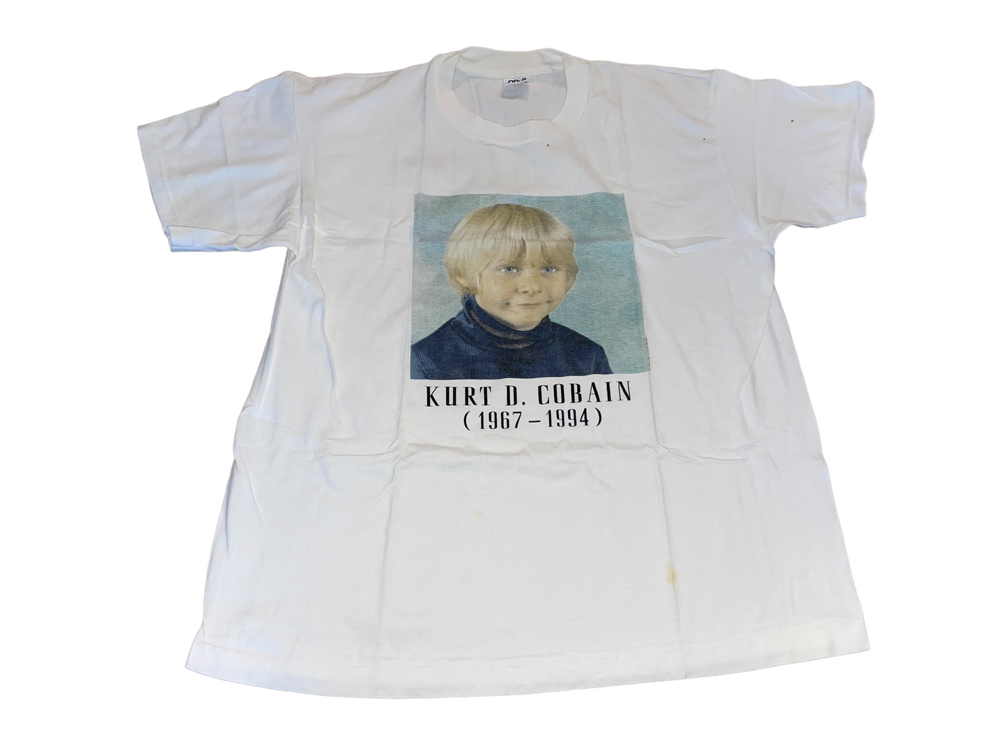 Vintage 1994 Kurt Cobain Baby Memorial T-Shirt