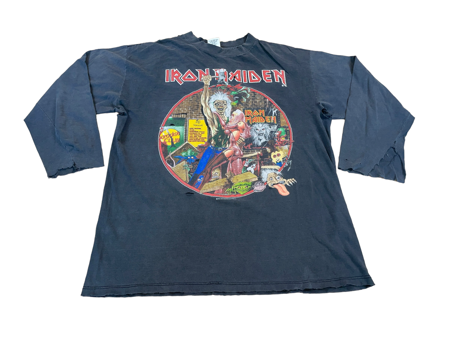 Vintage 1990 Iron Maiden Bring Your Daughter To The Slaughter T-Shirt