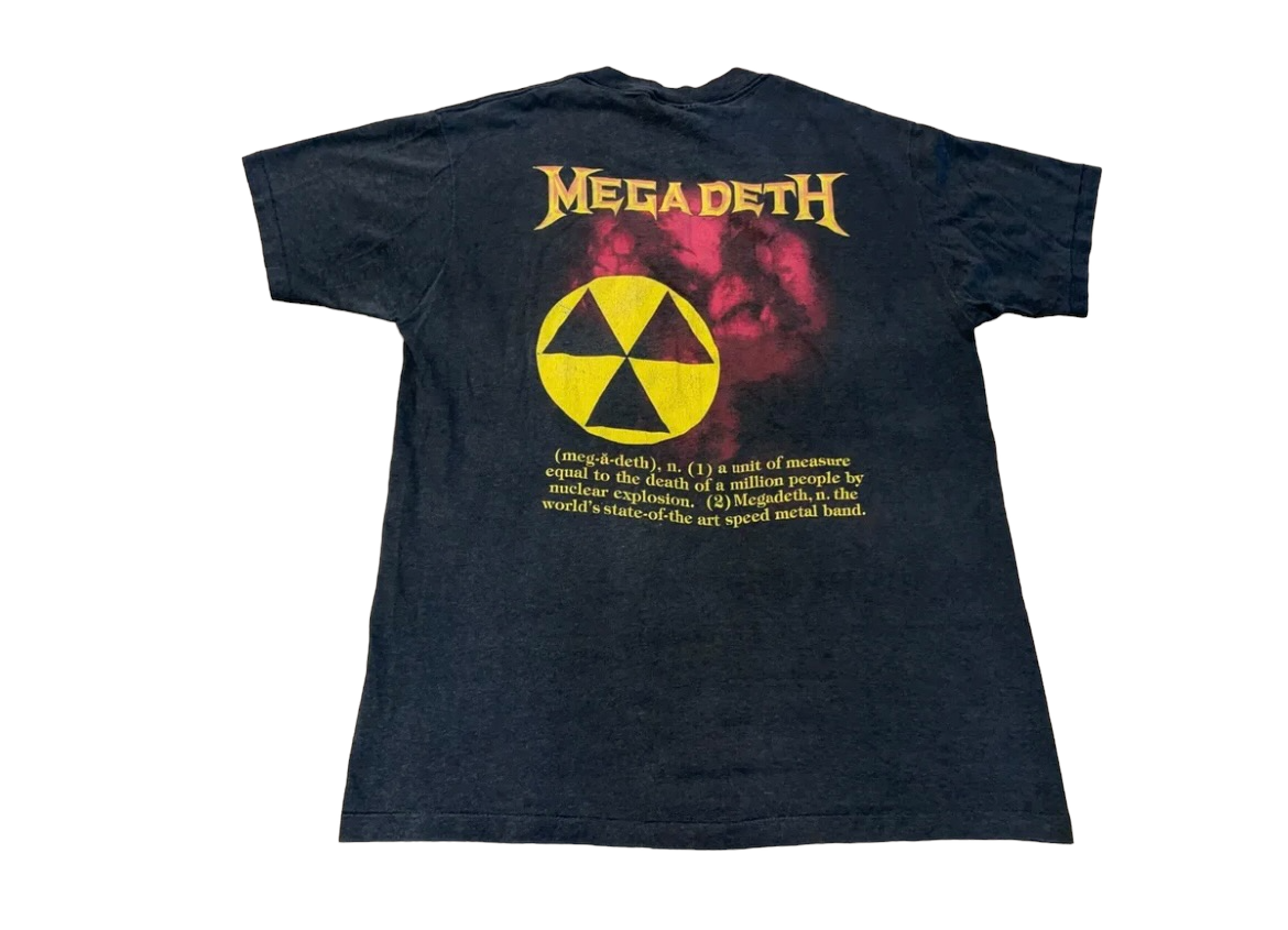 Vintage 1987 Megadeth Shirt