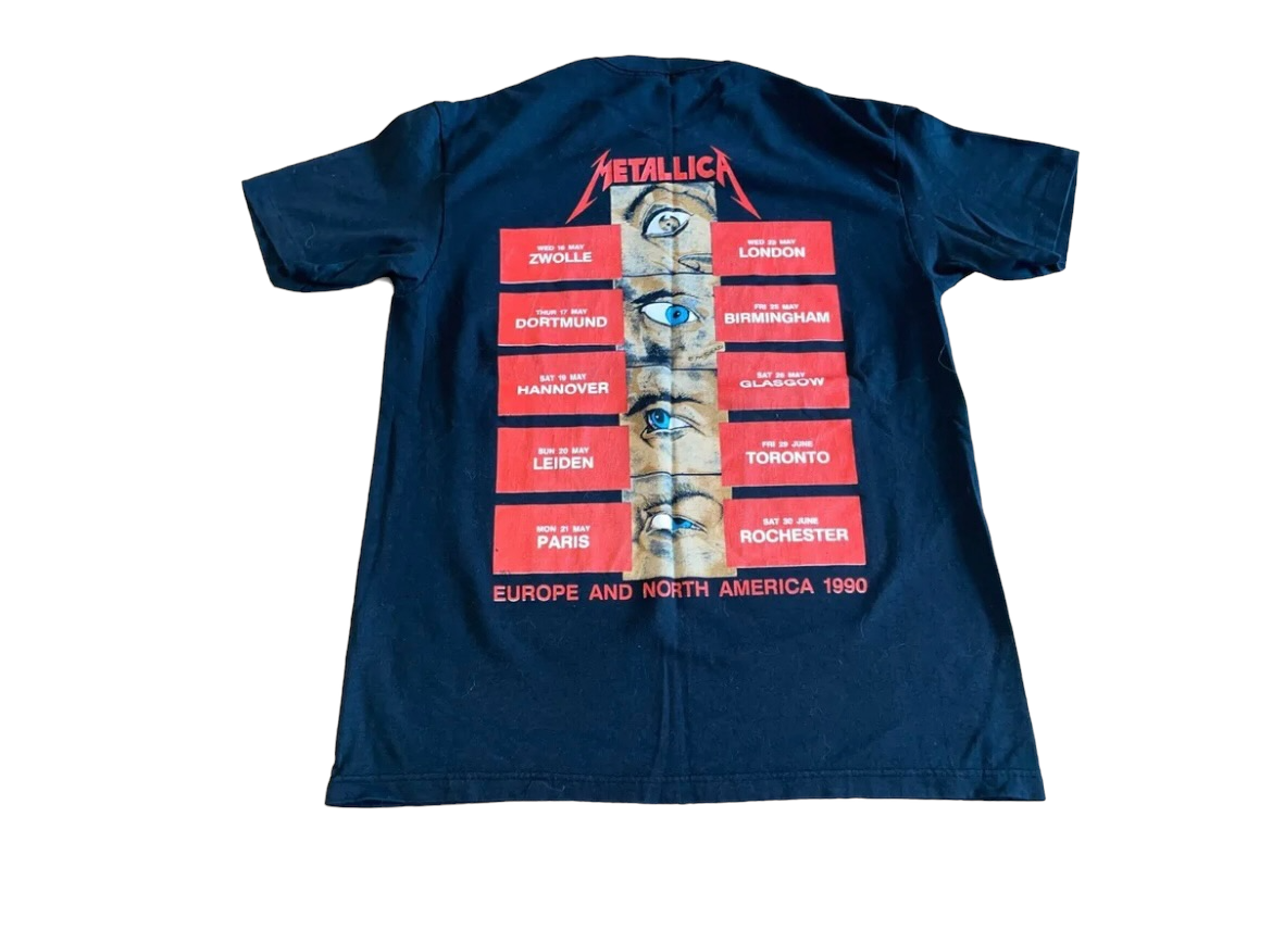 Vintage 1990 Metallica Shirt