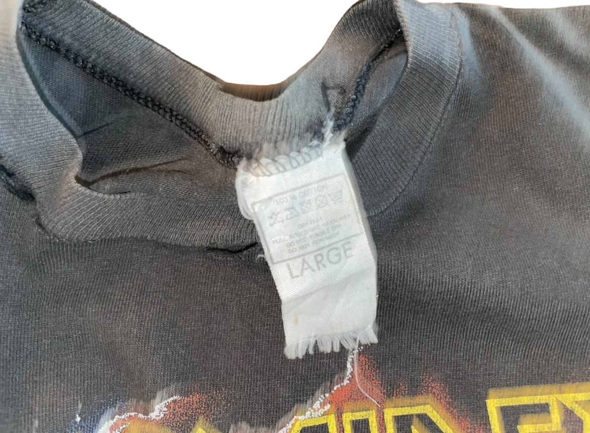 Vintage 1986 Iron Maiden T-Shirt