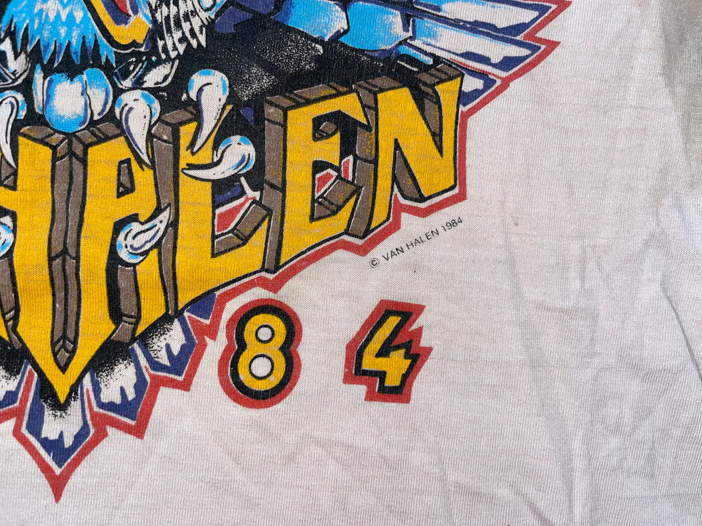 Vintage 1984 Van Halen Shirt