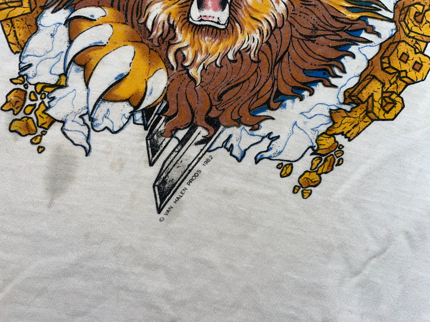 Vintage 1982 Van Halen Shirt