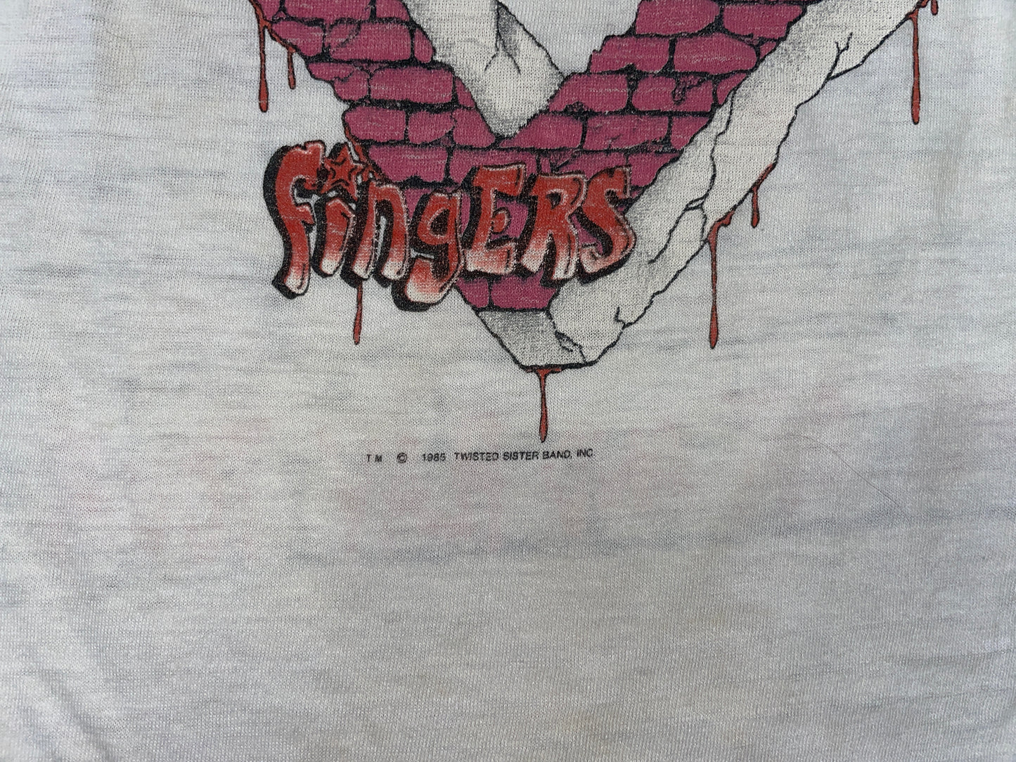 Vintage 1985 Twisted Sister Shirt